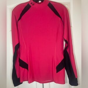 Under Armour HeatGear long-sleeve athletic shirt.